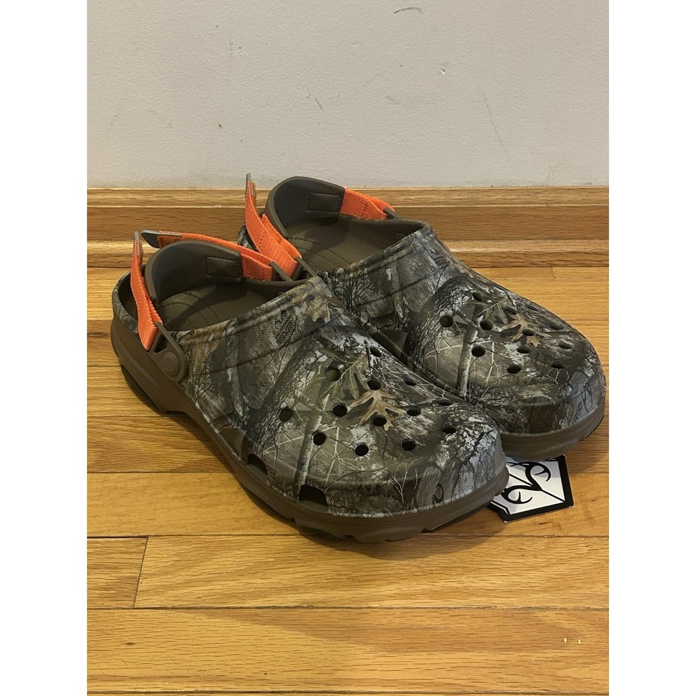 Crocs Unisex Classic All-Terrain Realtree Edge Clog 206504-267 Walnut Men's 13